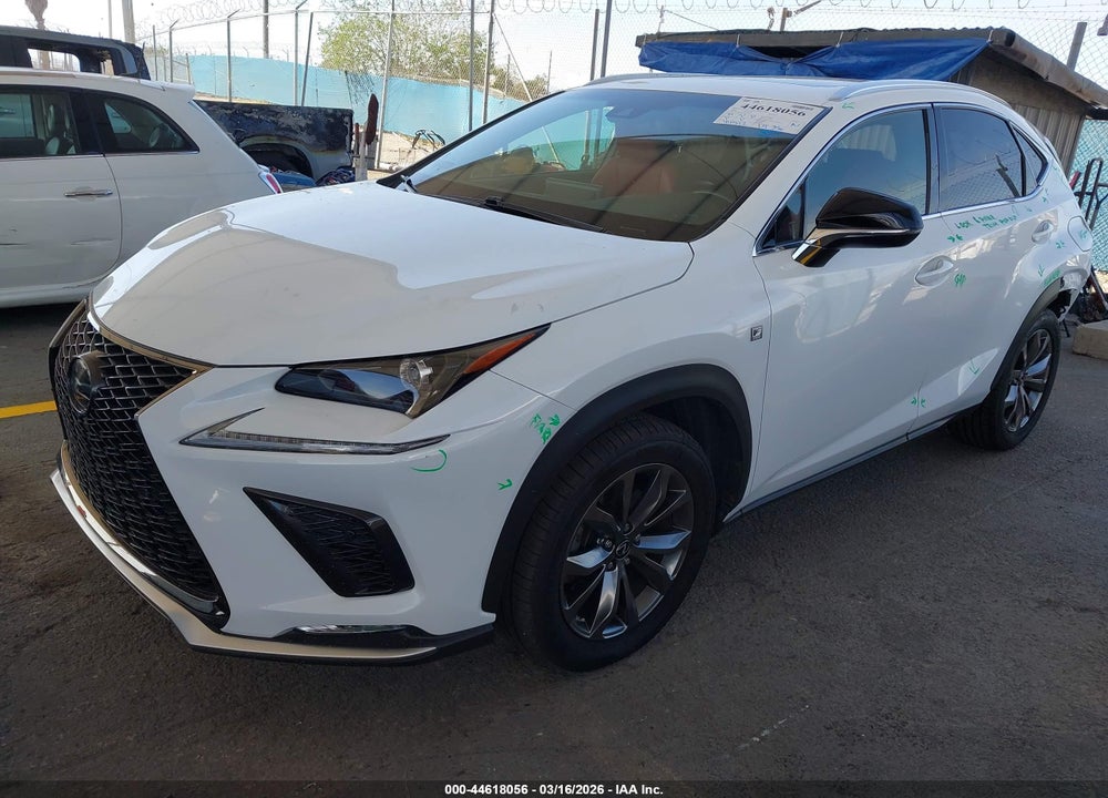 2018 LEXUS NX 300 F SPORT VIN: JTJYARBZ0J2112736