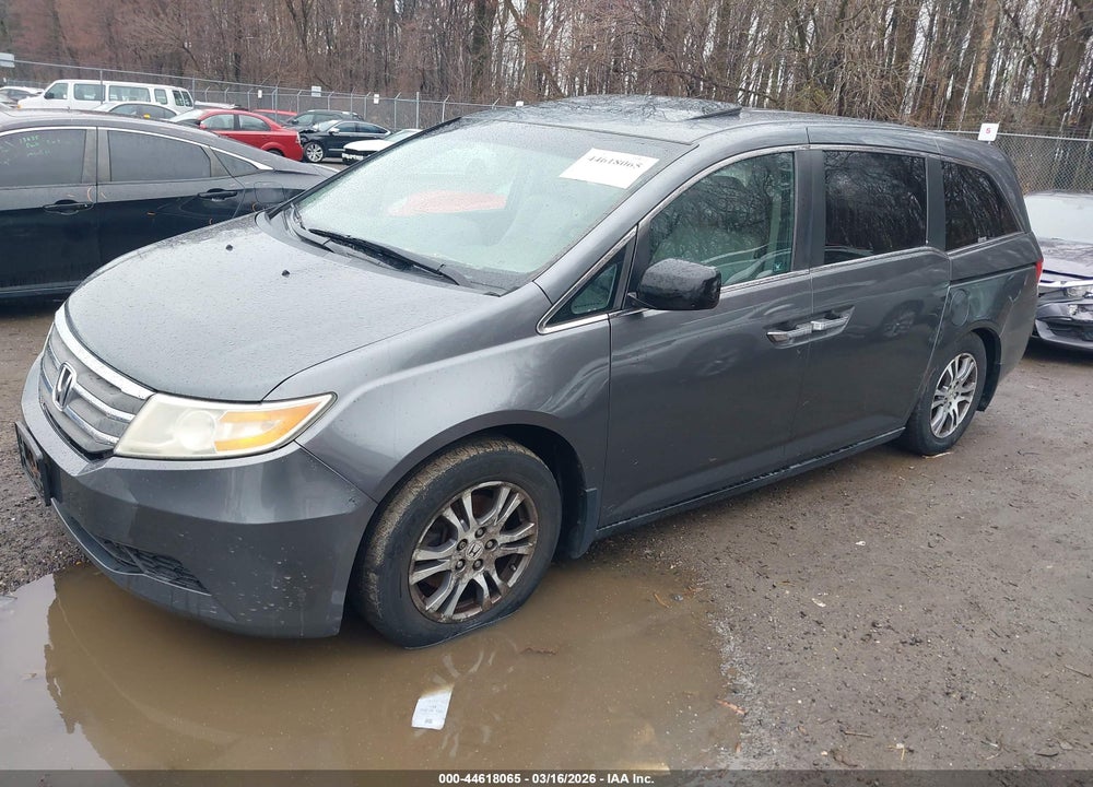 2011 HONDA ODYSSEY EX-L VIN: 5FNRL5H62BB085254