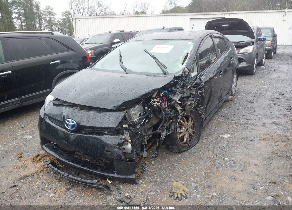 2011 TOYOTA PRIUS TWO VIN: JTDKN3DU7B0319973