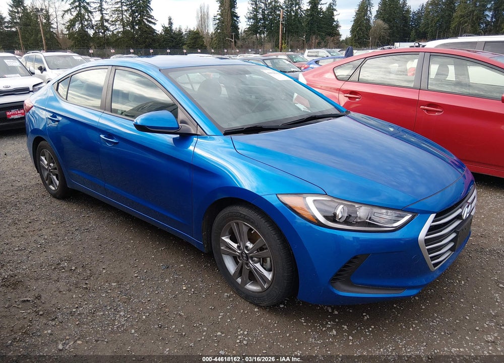 2017 HYUNDAI ELANTRA SE VIN: KMHD84LF9HU067021