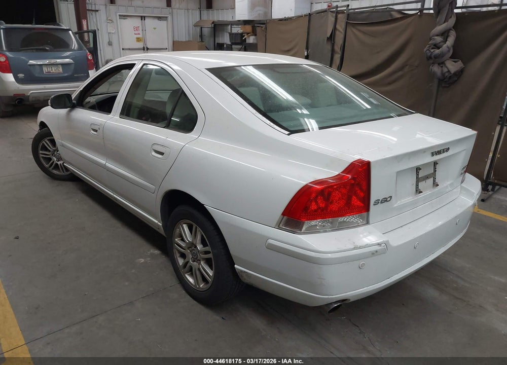 2007 VOLVO S60 2.5T VIN: YV1RH592972604804