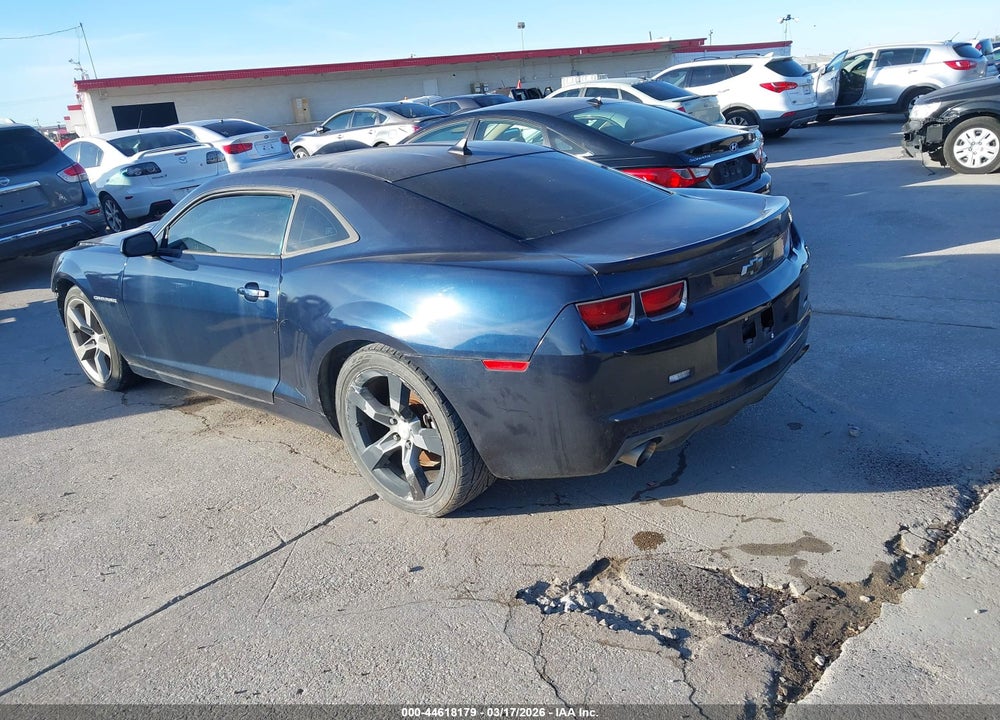 2013 CHEVROLET CAMARO 1LS VIN: 2G1FE1E30D9193985