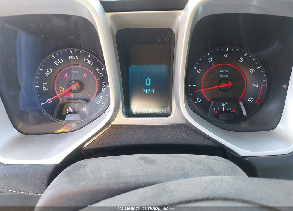 2013 CHEVROLET CAMARO 1LS VIN: 2G1FE1E30D9193985