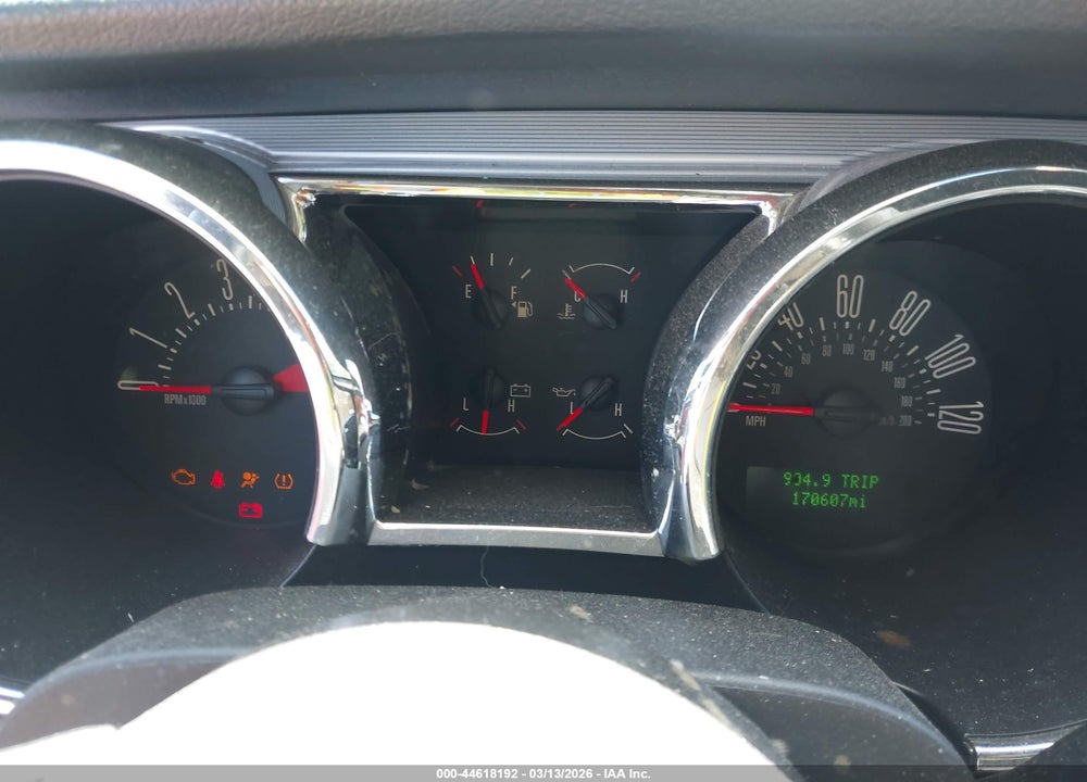 2009 FORD MUSTANG V6 PREMIUM VIN: 1ZVHT84N495119245