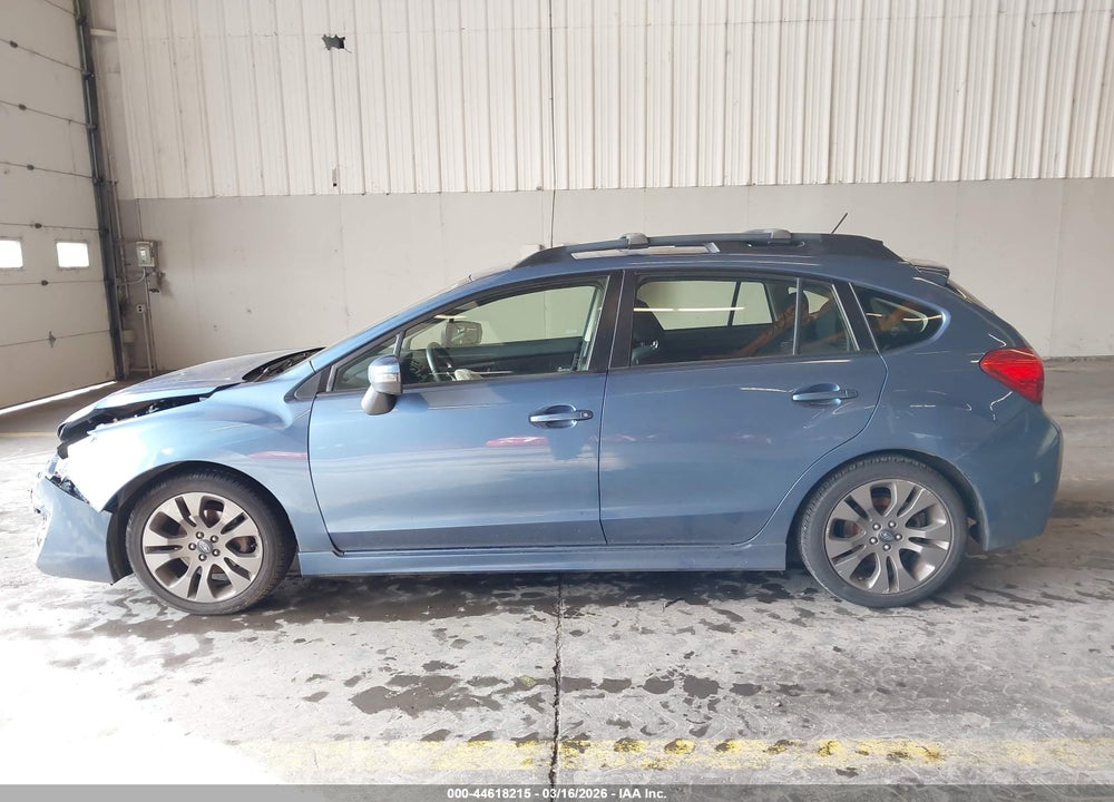 2015 SUBARU IMPREZA 2.0I SPORT PREMIUM VIN: JF1GPAU67F8312170