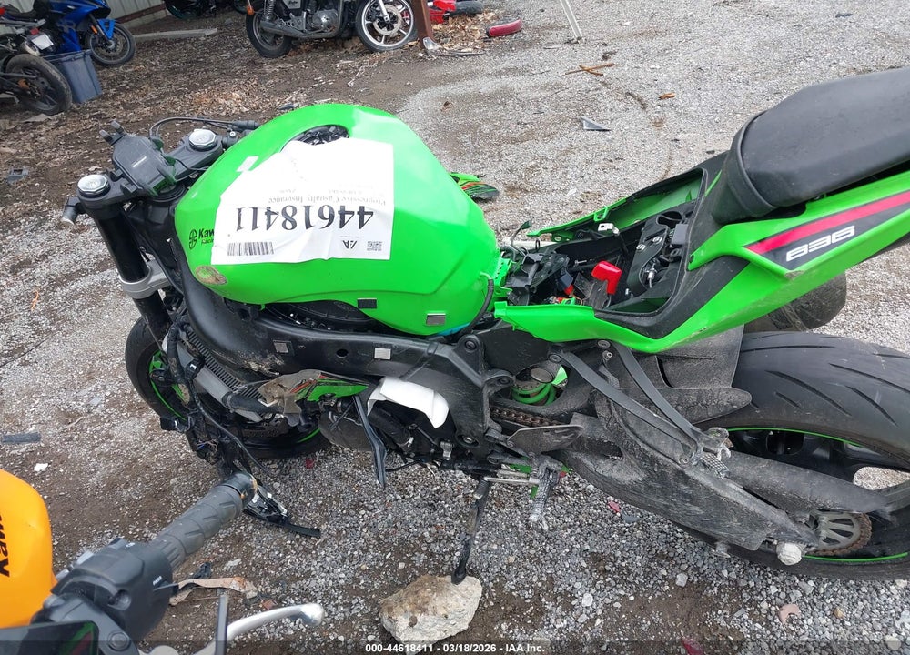 2023 KAWASAKI ZX636 K VIN: JKBZXJH1XPA018702