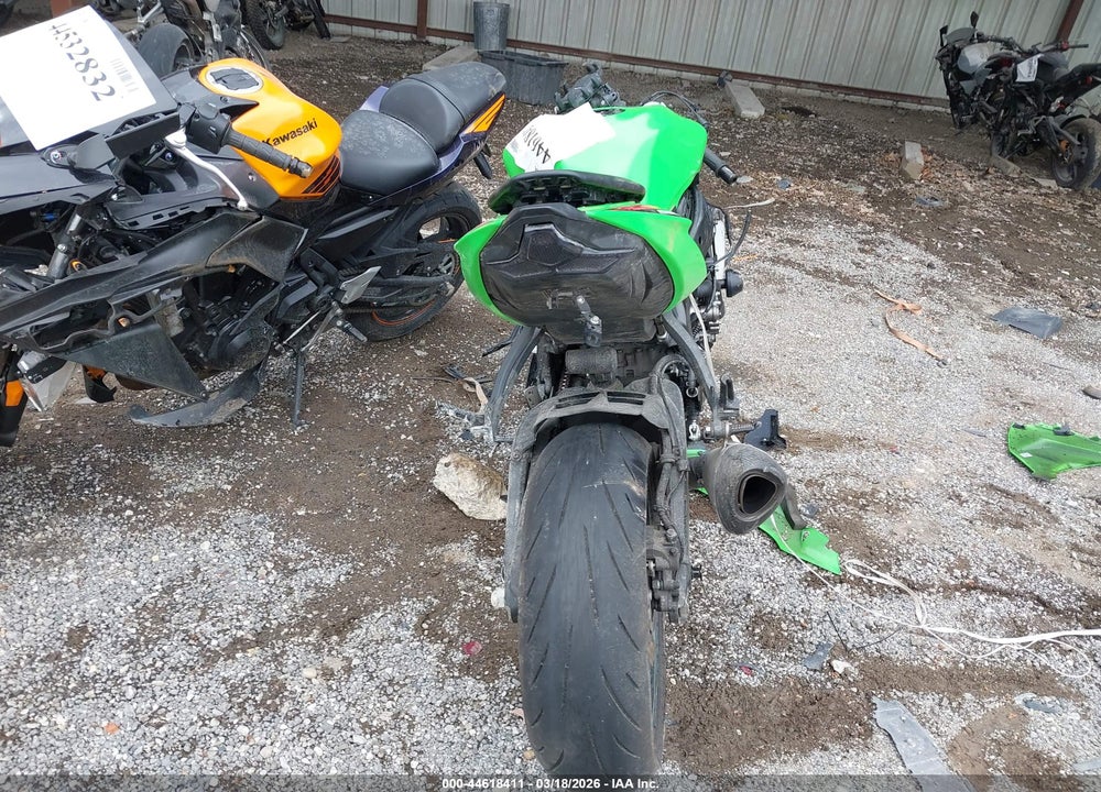 2023 KAWASAKI ZX636 K VIN: JKBZXJH1XPA018702