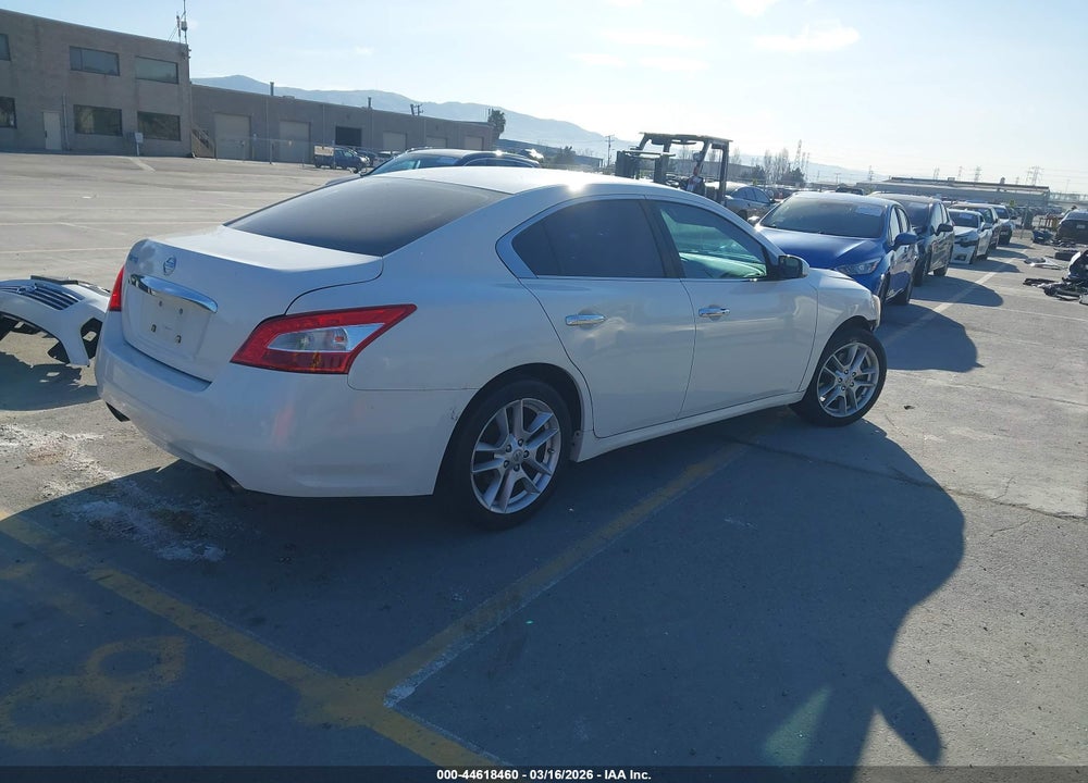2009 NISSAN MAXIMA 3.5 S VIN: 1N4AA51E49C817367