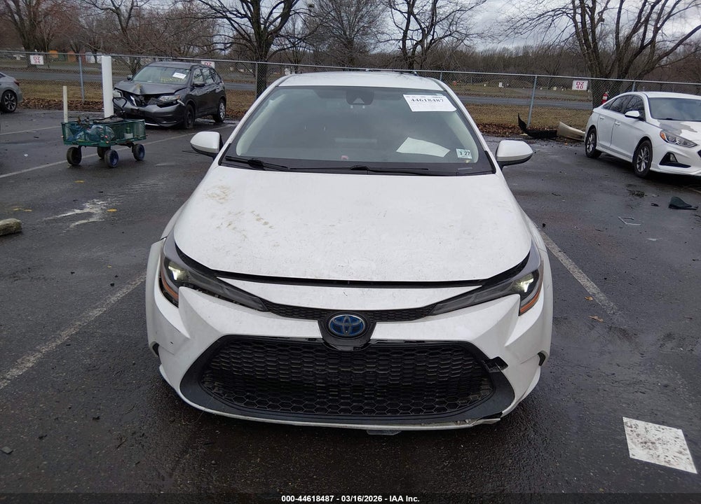 2022 TOYOTA COROLLA HYBRID LE VIN: JTDEAMDE4N3003621