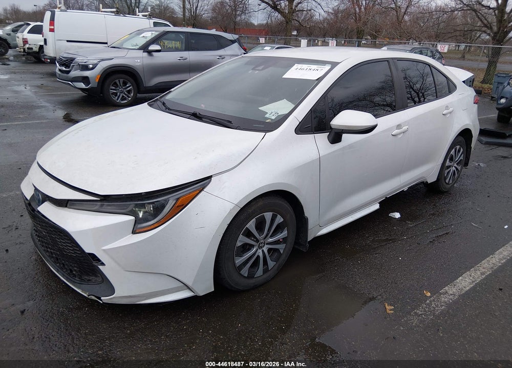2022 TOYOTA COROLLA HYBRID LE VIN: JTDEAMDE4N3003621