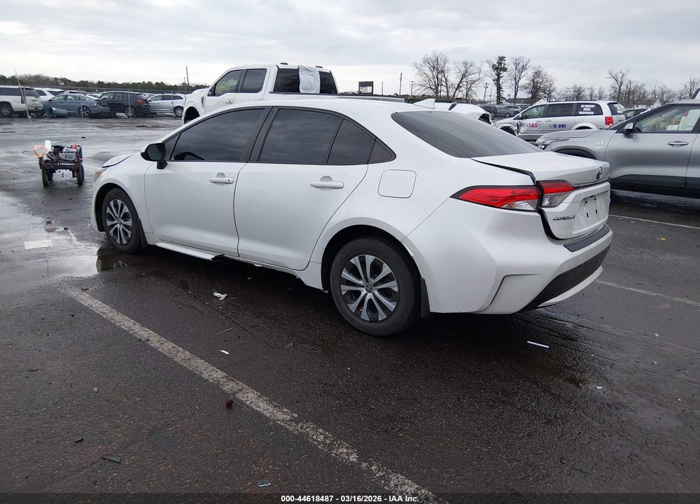2022 TOYOTA COROLLA HYBRID LE VIN: JTDEAMDE4N3003621