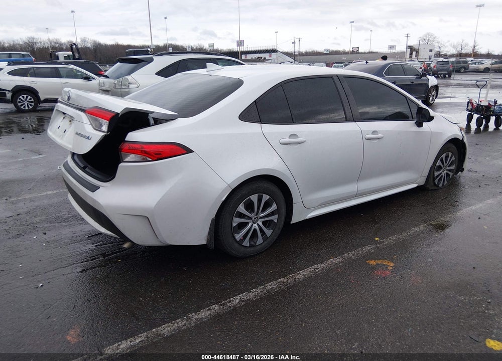 2022 TOYOTA COROLLA HYBRID LE VIN: JTDEAMDE4N3003621