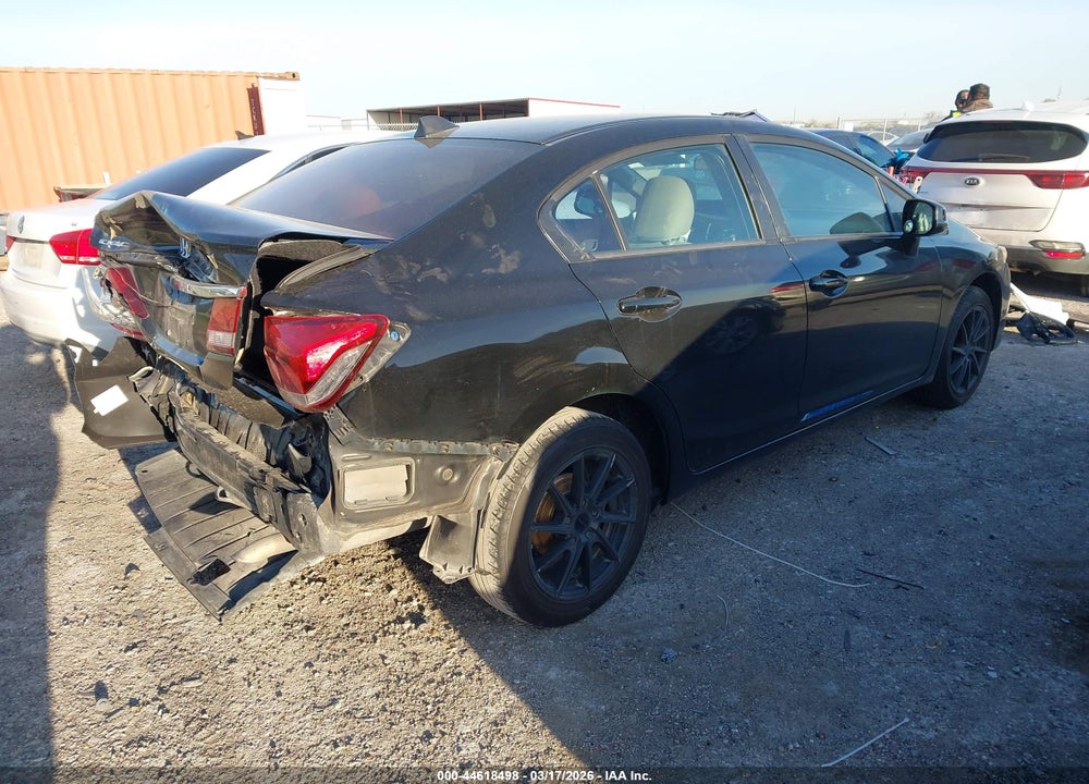 2013 HONDA CIVIC LX VIN: 19XFB2F58DE042173