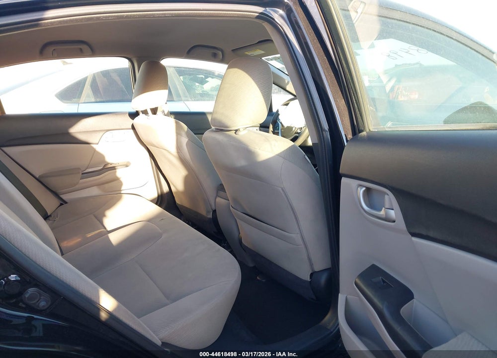 2013 HONDA CIVIC LX VIN: 19XFB2F58DE042173