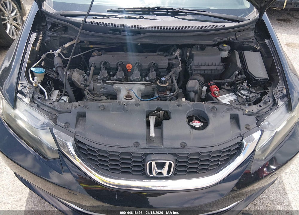 2013 HONDA CIVIC LX VIN: 19XFB2F58DE042173