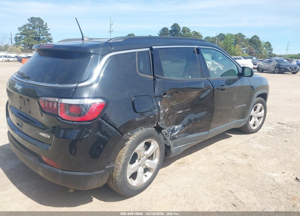 2018 JEEP COMPASS LATITUDE FWD VIN: 3C4NJCBB5JT165288