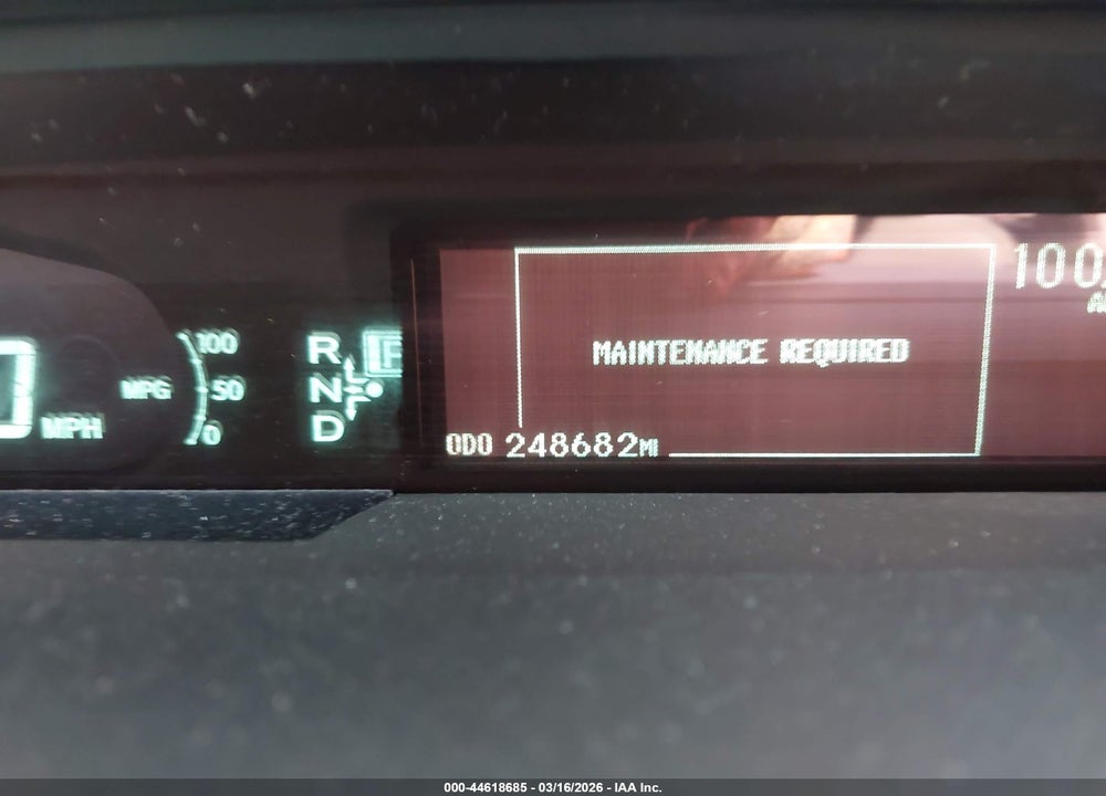 2014 TOYOTA PRIUS THREE VIN: JTDKN3DUXE1746286