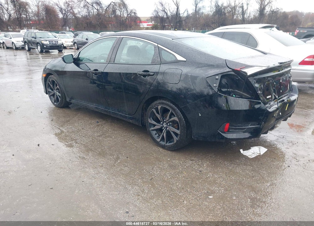 2019 HONDA CIVIC SPORT VIN: 19XFC2E81KE000210
