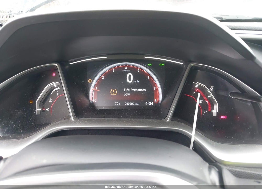 2019 HONDA CIVIC SPORT VIN: 19XFC2E81KE000210