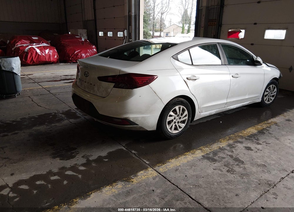2019 HYUNDAI ELANTRA SE VIN: 5NPD74LFXKH452287