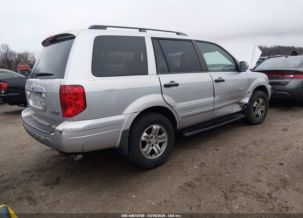 2005 HONDA PILOT EX-L VIN: 2HKYF18715H564095