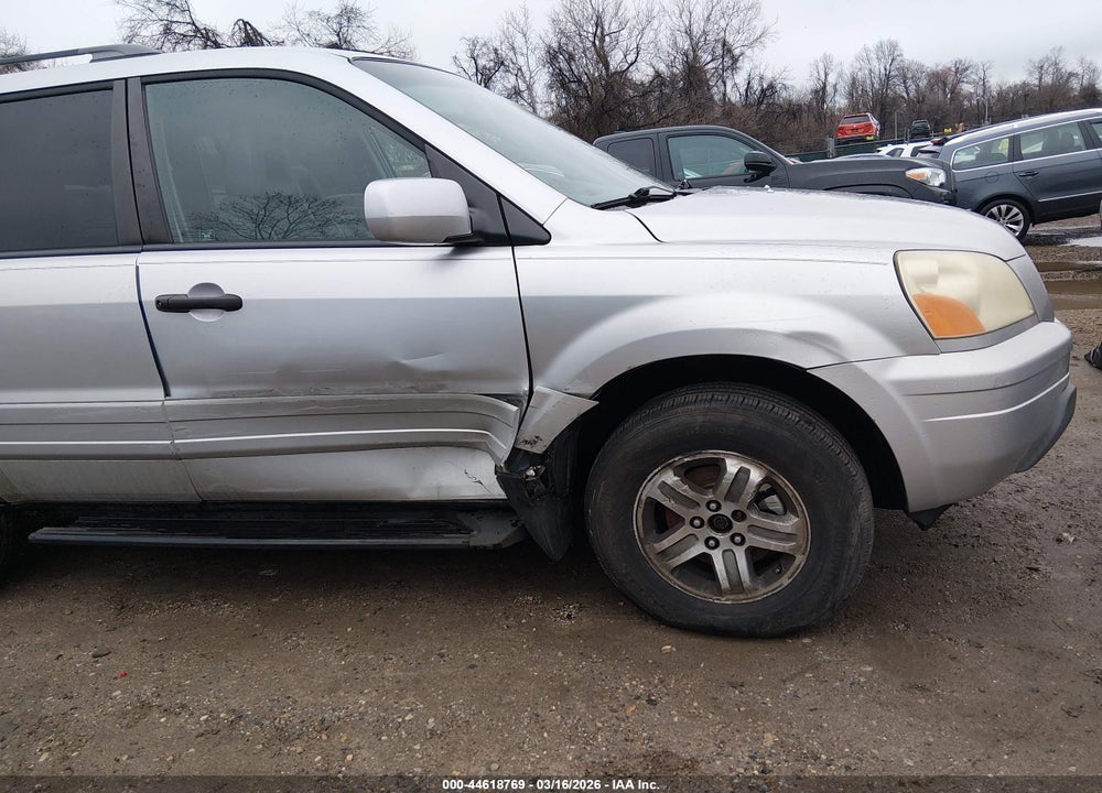 2005 HONDA PILOT EX-L VIN: 2HKYF18715H564095