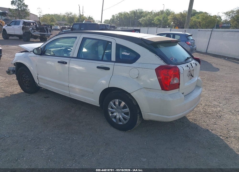 2007 DODGE CALIBER VIN: 1B3HB28BX7D569229