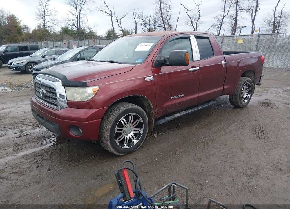 2008 TOYOTA TUNDRA LIMITED 5.7L V8 VIN: 5TBBV58188S505113