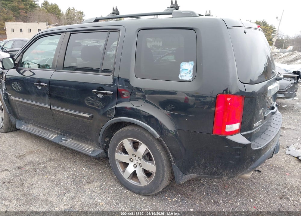 2014 HONDA PILOT TOURING VIN: 5FNYF4H9XEB020776