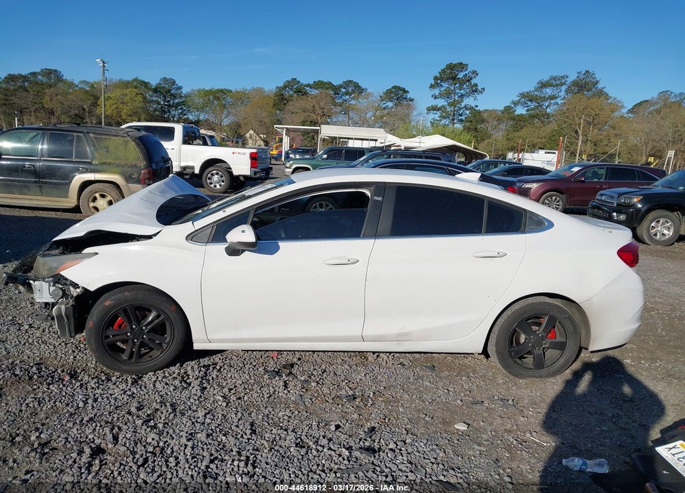 2016 CHEVROLET CRUZE LT AUTO VIN: 1G1BE5SM2G7289982