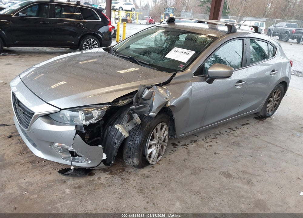 2016 MAZDA 3 I SPORT VIN: 3MZBM1K75GM242509