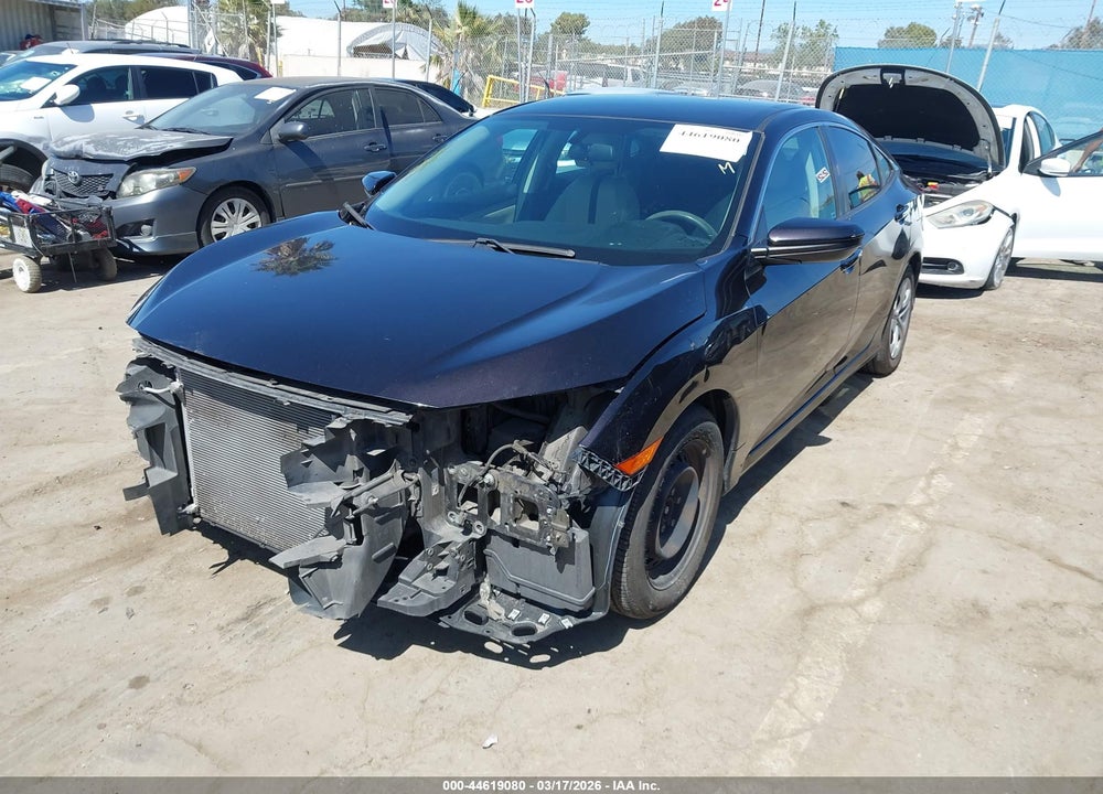 2016 HONDA CIVIC LX VIN: 2HGFC2F57GH527007