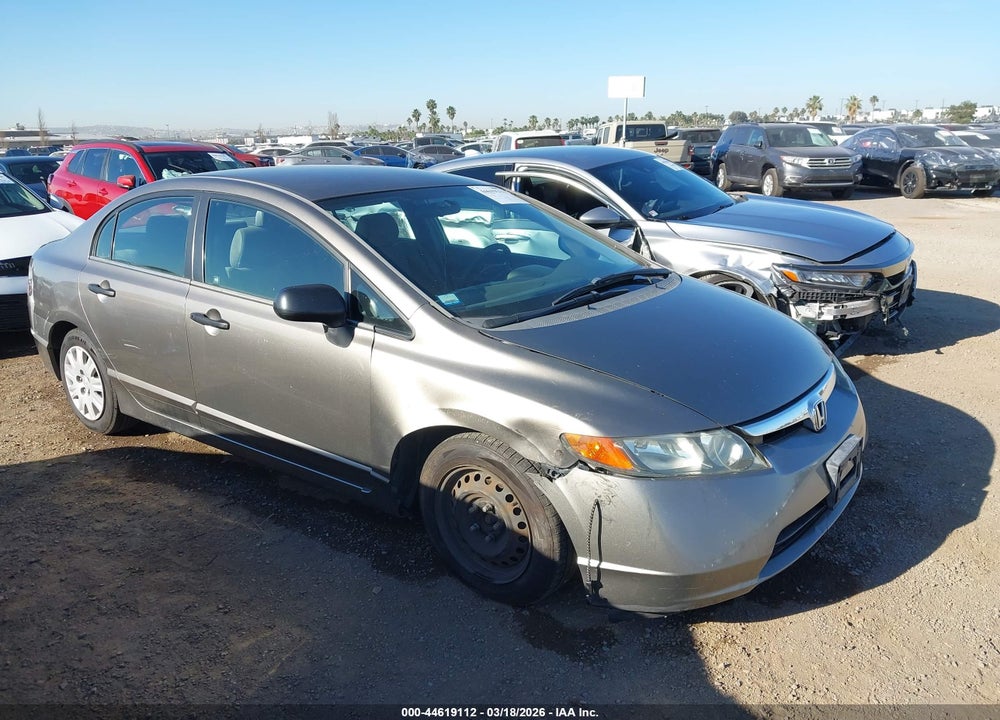 2006 HONDA CIVIC DX VIN: 1HGFA162X6L028547
