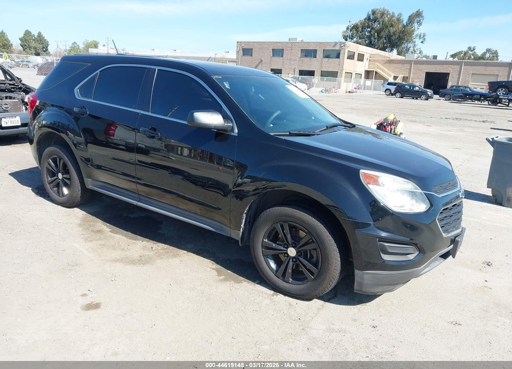 2016 CHEVROLET EQUINOX LS VIN: 2GNALBEK5G1143632