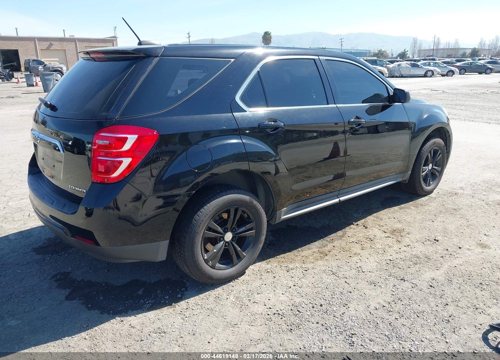 2016 CHEVROLET EQUINOX LS VIN: 2GNALBEK5G1143632