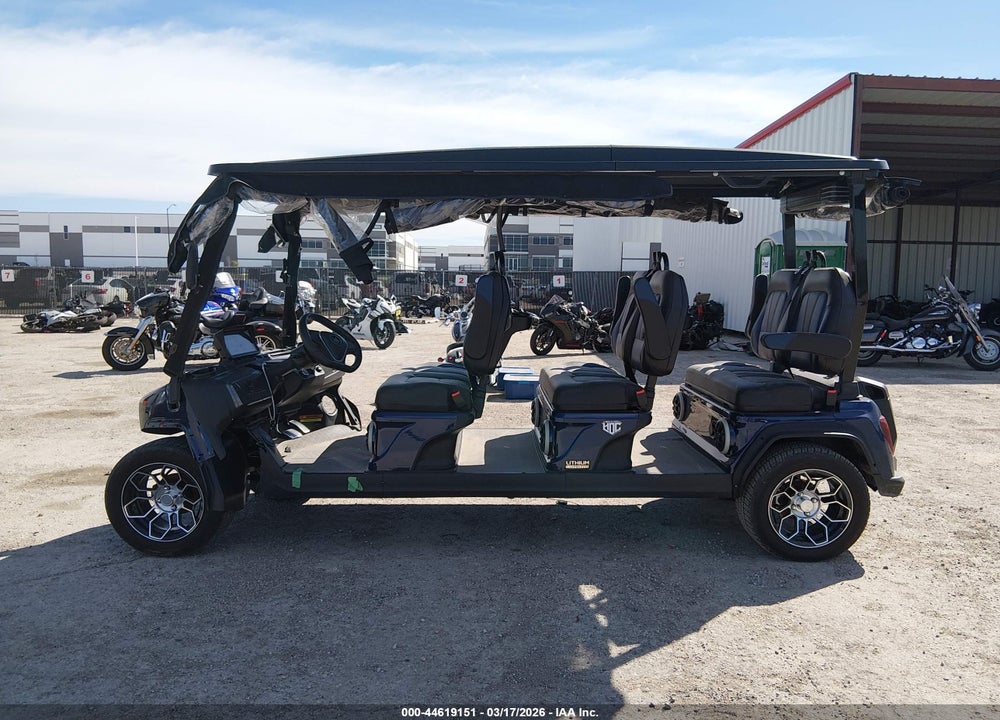 2025 GOLF CART VIN: 00000EAVBE0581626