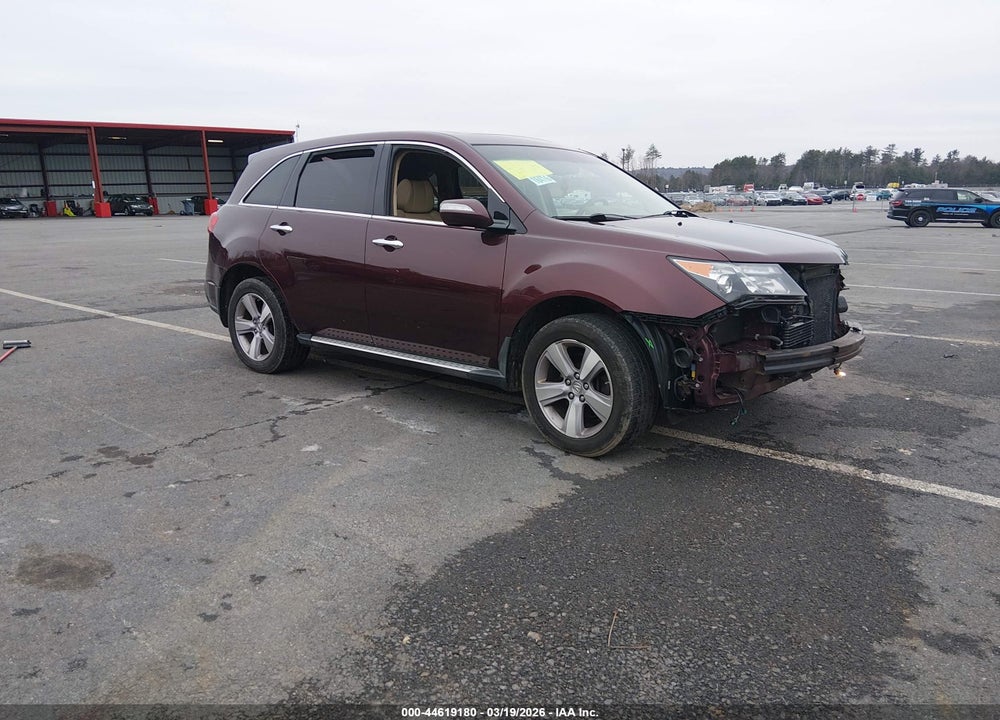 2013 ACURA MDX TECHNOLOGY PACKAGE VIN: 2HNYD2H31DH505610