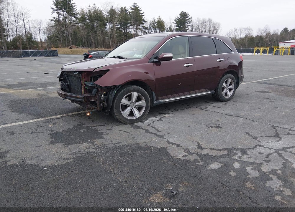 2013 ACURA MDX TECHNOLOGY PACKAGE VIN: 2HNYD2H31DH505610