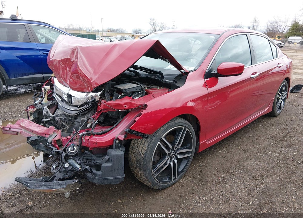 2017 HONDA ACCORD SPORT VIN: 1HGCR2F55HA227418