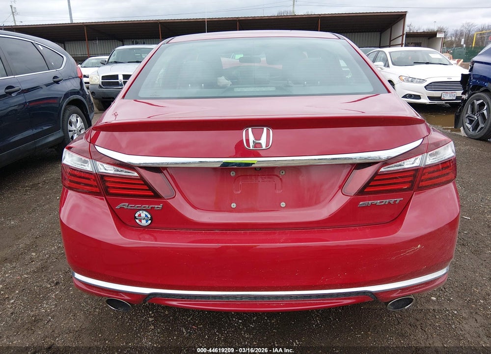 2017 HONDA ACCORD SPORT VIN: 1HGCR2F55HA227418