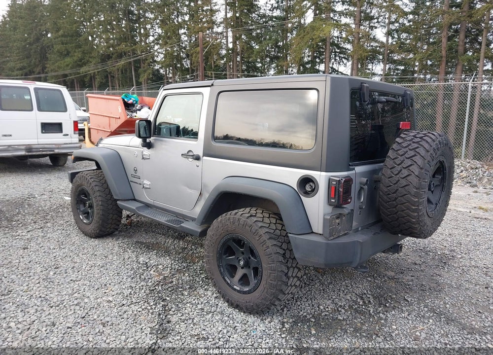 2014 JEEP WRANGLER SPORT VIN: 1C4AJWAG7EL261325