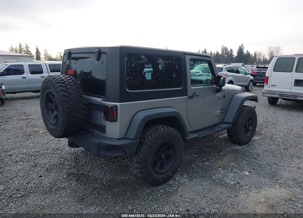 2014 JEEP WRANGLER SPORT VIN: 1C4AJWAG7EL261325