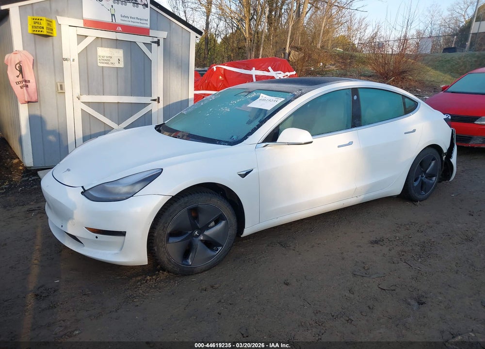 2020 TESLA MODEL 3 LONG RANGE DUAL MOTOR ALL-WHEEL DRIVE VIN: 5YJ3E1EB7LF622065