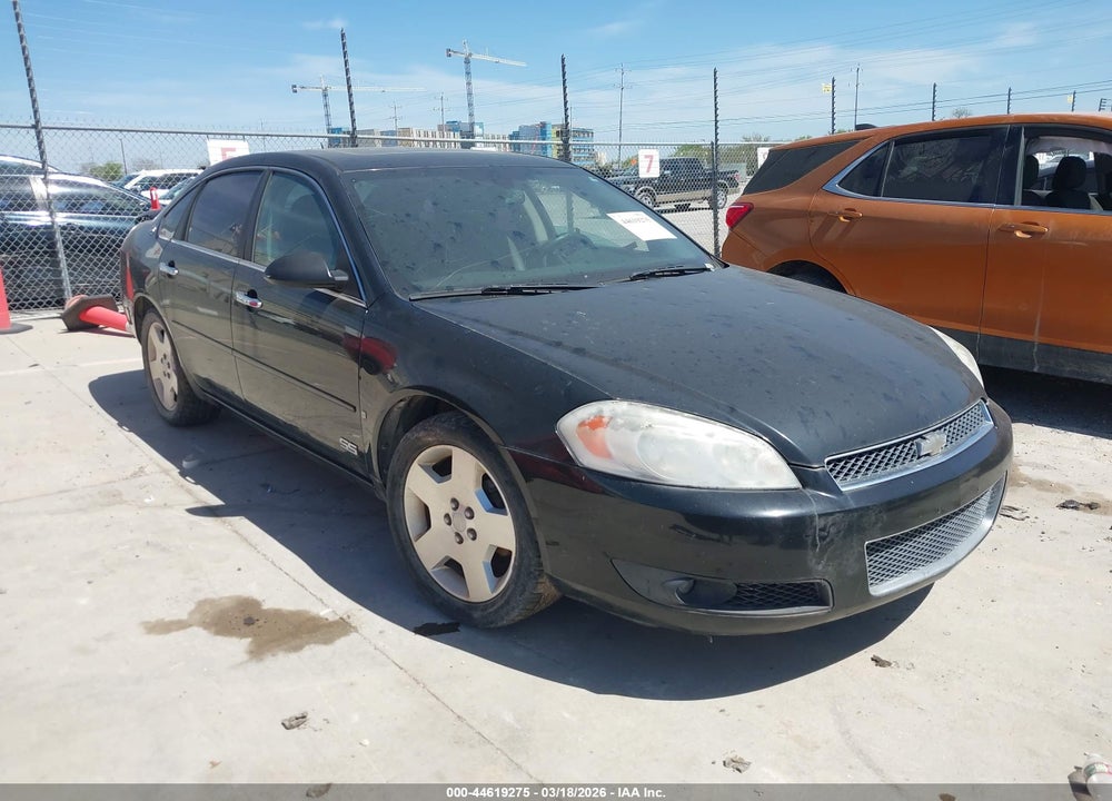 2008 CHEVROLET IMPALA SS VIN: 2G1WD58C689271343