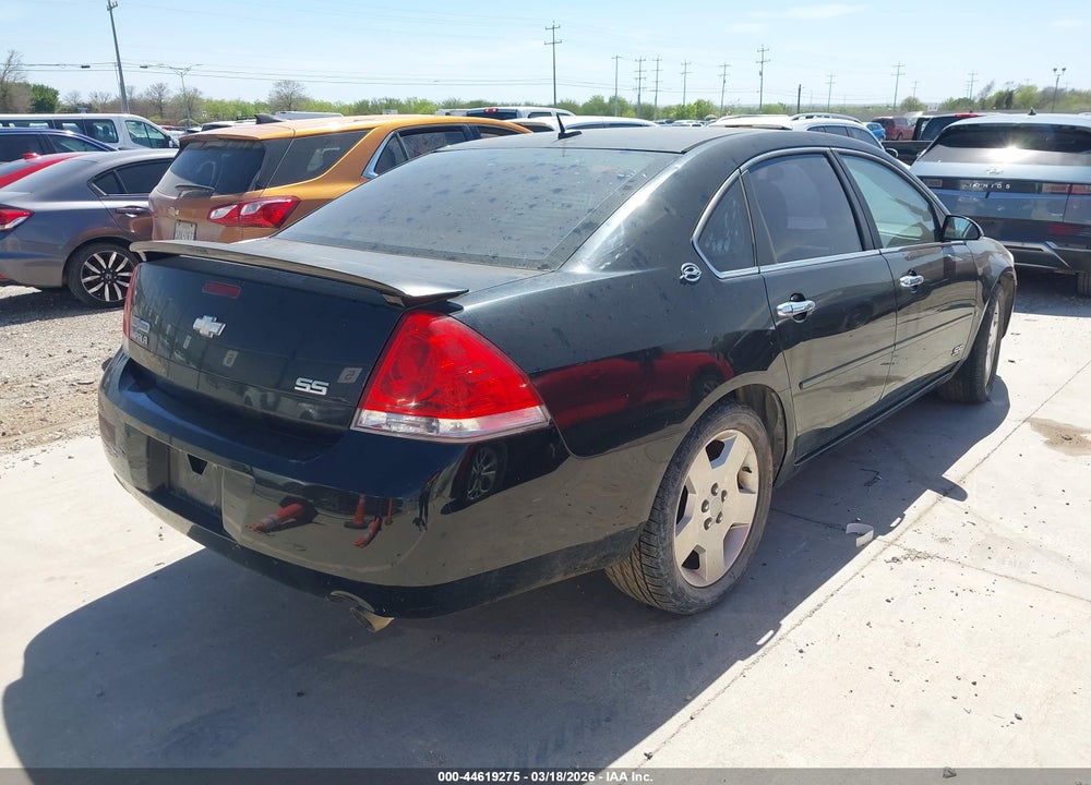 2008 CHEVROLET IMPALA SS VIN: 2G1WD58C689271343