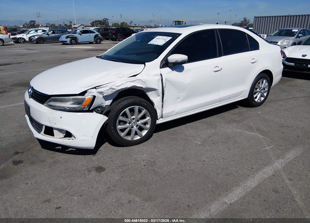 2011 VOLKSWAGEN JETTA 2.5L SE VIN: 3VWDZ7AJ1BM307987
