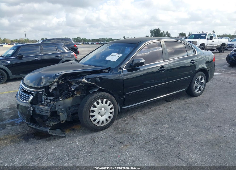 2009 KIA OPTIMA LX VIN: KNAGE228995316346