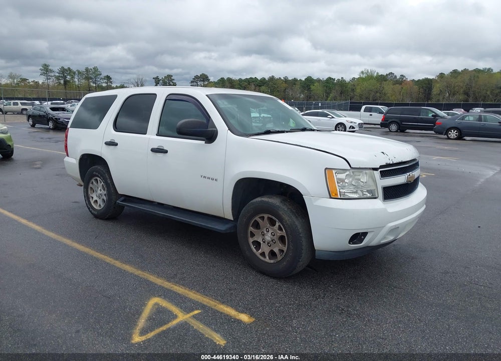 2008 CHEVROLET TAHOE POLICE VIN: 1GNEC030X8R194866
