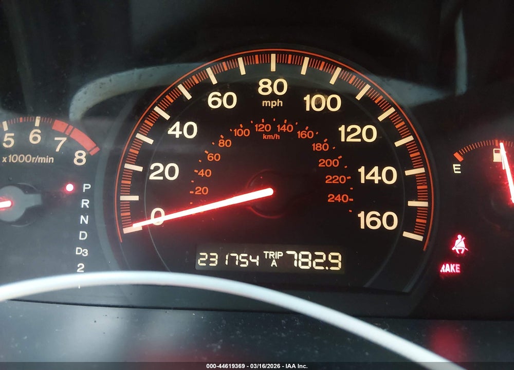 2003 HONDA ACCORD 2.4 EX VIN: 1HGCM72693A030593