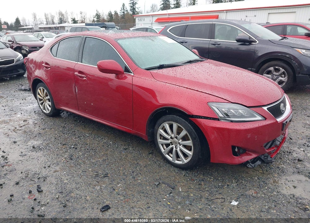 2008 LEXUS IS 250 VIN: JTHCK262182020591